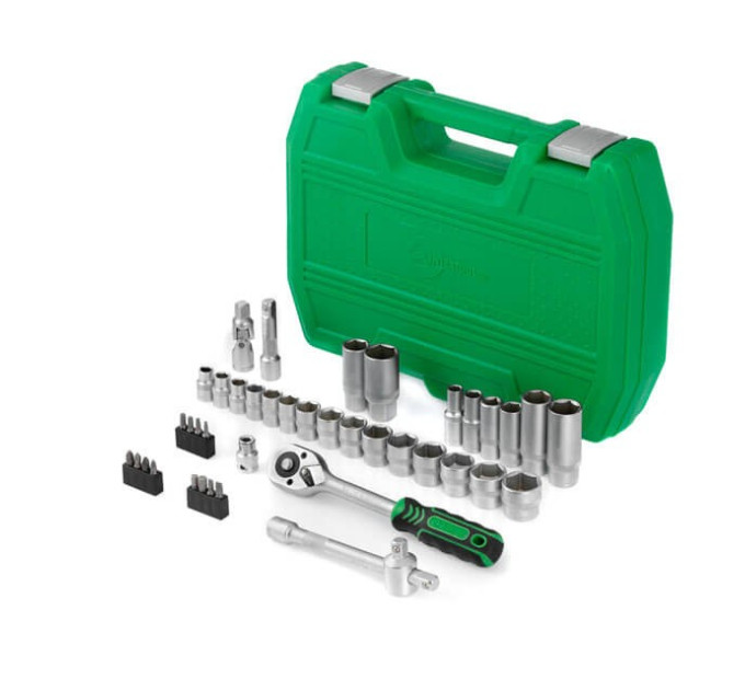 Набор инструментов 3/8", 39 ед. INTERTOOL ET-6039SP