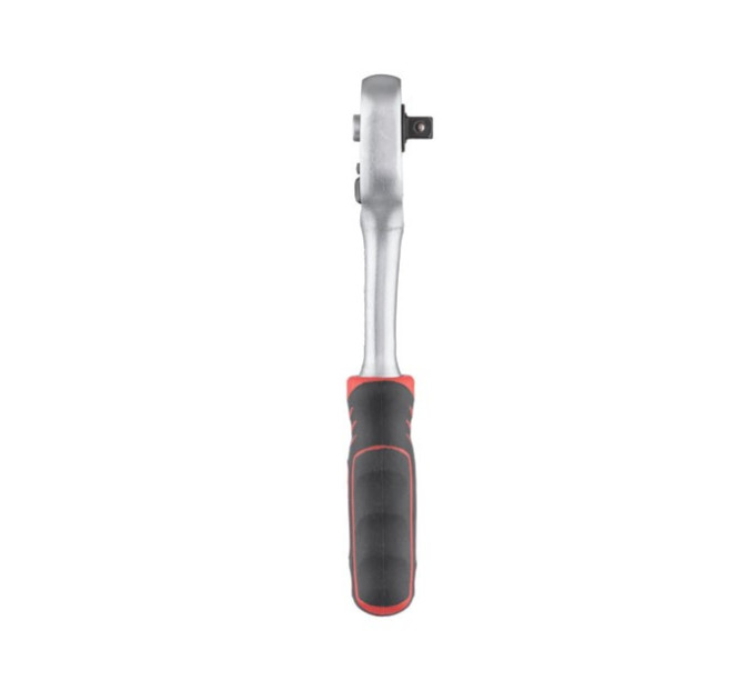Рукоятка с храповым механизмом 1/4", 45 зубов, Cr-V INTERTOOL HT-2117