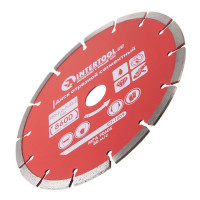Диск сегментный отрезной 180 мм, алмазный 22-24% INTERTOOL CT-1009