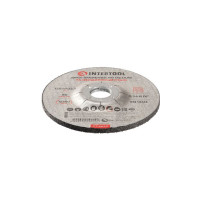 Диск зачистный по металлу 125*6*22.2 мм INTERTOOL CT-4022