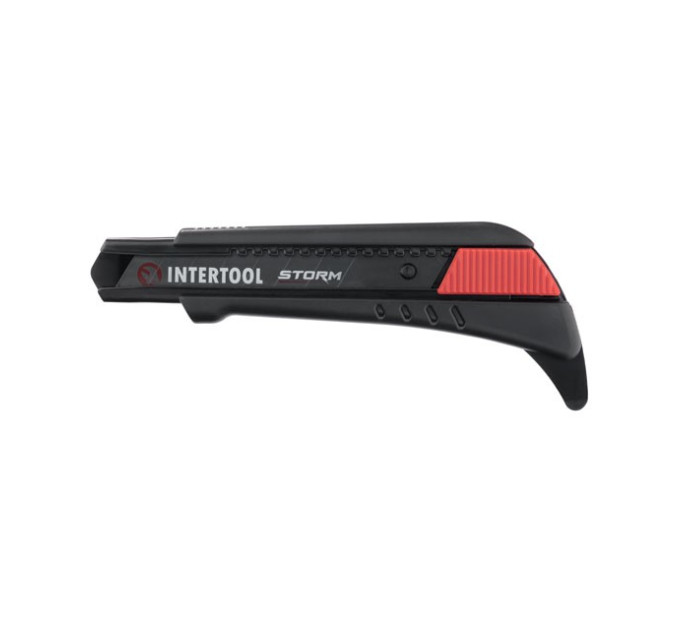 Ніж сегментний 18 мм, для лінолеуму, металева напрямна, STORM INTERTOOL HT-0538