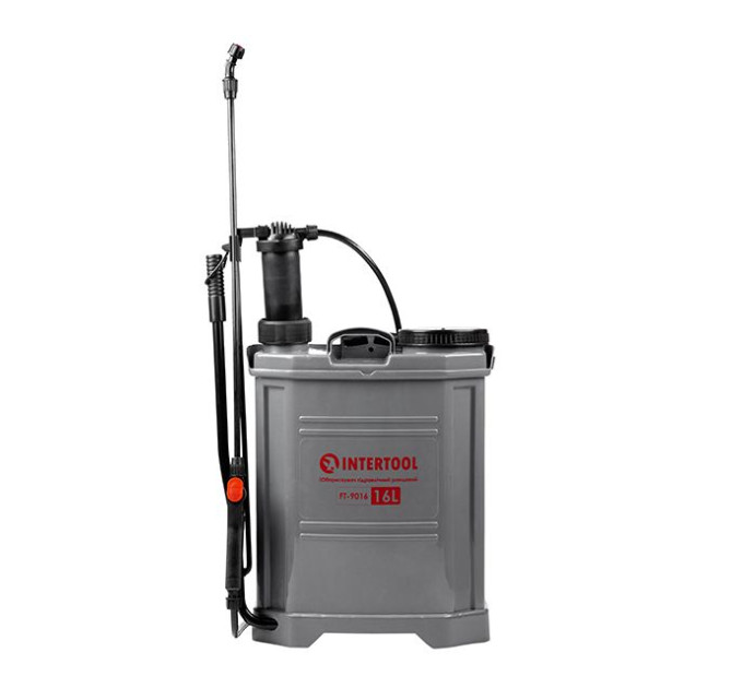 Опрыскиватель гидравлический ранцевой 16 л INTERTOOL FT-9016