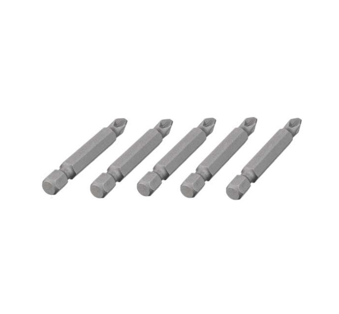 Комплект насадок викруткових PZ2, ACR, S2, 5 од., STORM INTERTOOL VT-0204