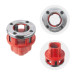 Набор плашек для нарезки резьбы 1/2"; 3/4"; 1"; 1 1/4", 4 ед. INTERTOOL SD-8004