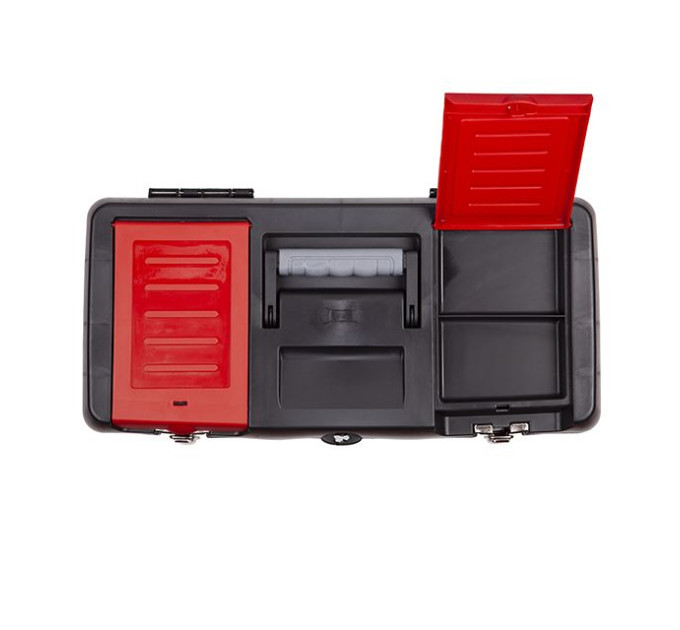 Ящик для інструментів з металевими замками 19" 483*242*240 мм INTERTOOL BX-1019