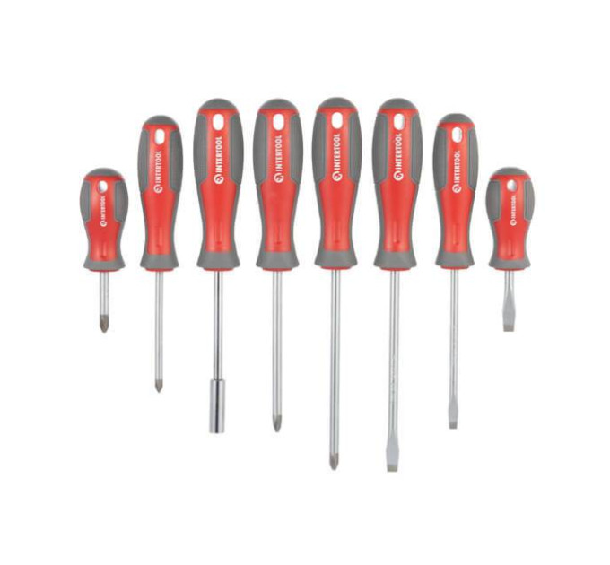 набор отверток с комплектом насадок 58 ед. INTERTOOL VT-3358