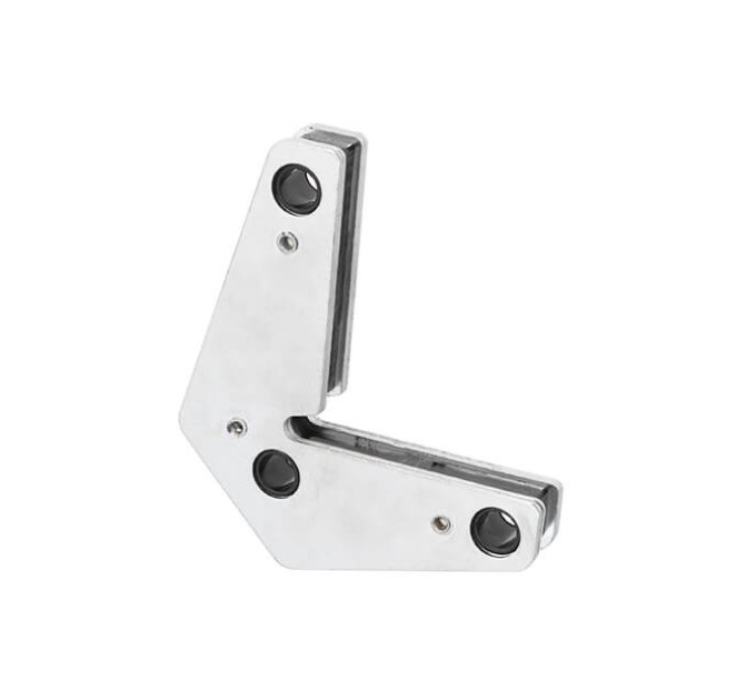 Угольник магнитный для сварки, 15°, 60°, 90°, 120°, 11 кг, 75*85 мм INTERTOOL MW-0007