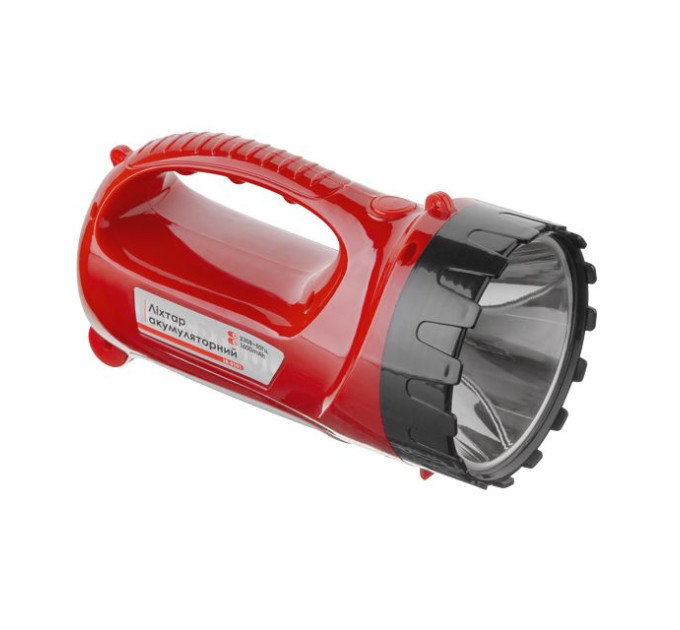 Фонарь аккумуляторный 1 LED 5W+15 LED INTERTOOL LB-0101