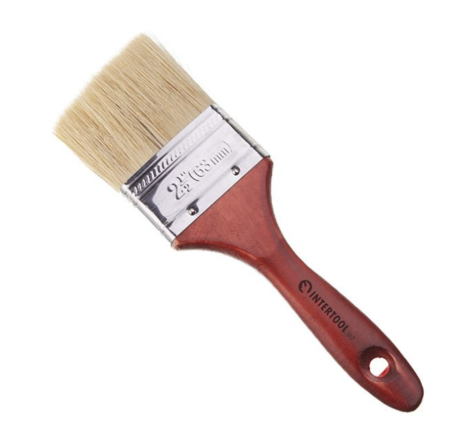 Кисть флейцевая 76*17.5*50 мм INTERTOOL KT-1076