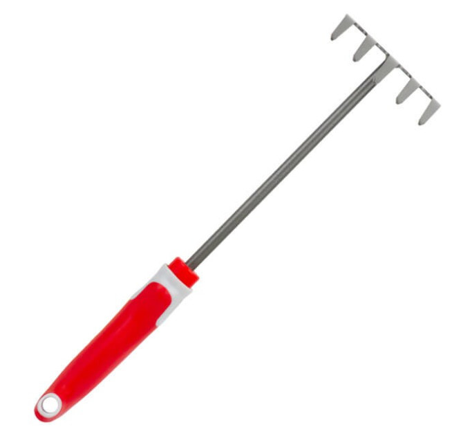 Садовые грабли 335*85 мм, с комбинированной рукояткой INTERTOOL FT-0032