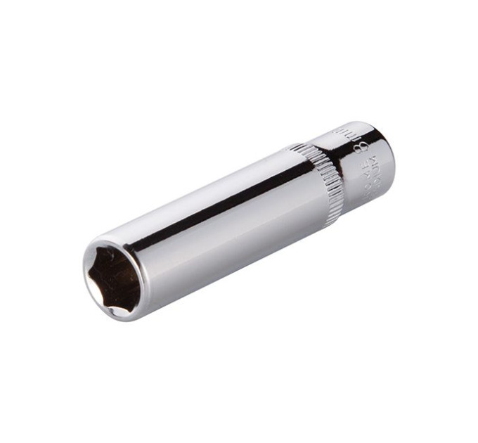 Головка шестигранна подовжена STORM 1/4", 8 мм, Cr-V INTERTOOL ET-0458