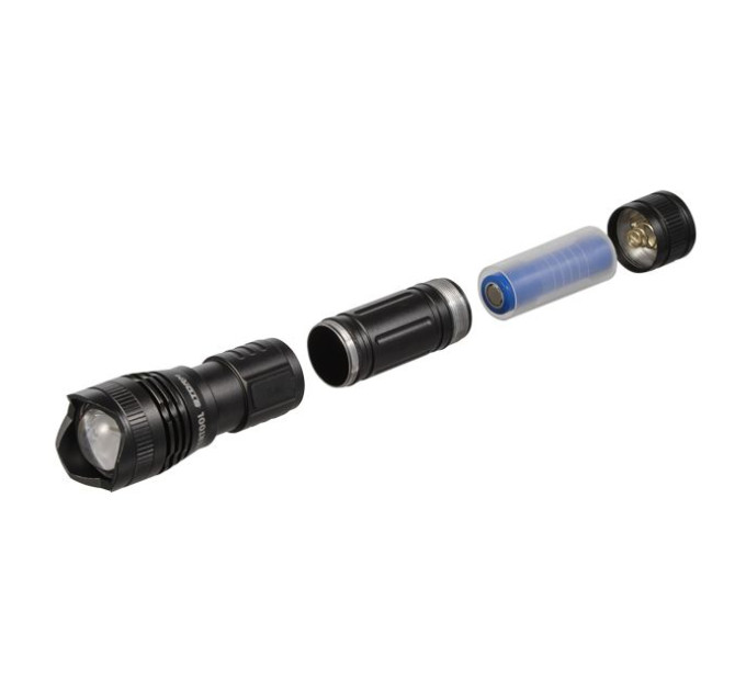 Фонарь ручной 1200 Лм, 3 режима, Alu, STORM INTERTOOL LB-0130