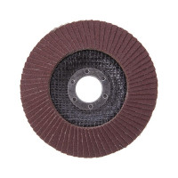 Диск шлифовальный лепестковый 115*22 мм, K120 INTERTOOL BT-0112