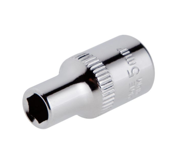 Головка шестигранная STORM 1/4", 5 мм, Cr-V INTERTOOL ET-0434