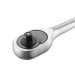 Рукоятка с храповым механизмом 1/4", 45 зубов, Cr-V INTERTOOL HT-2117