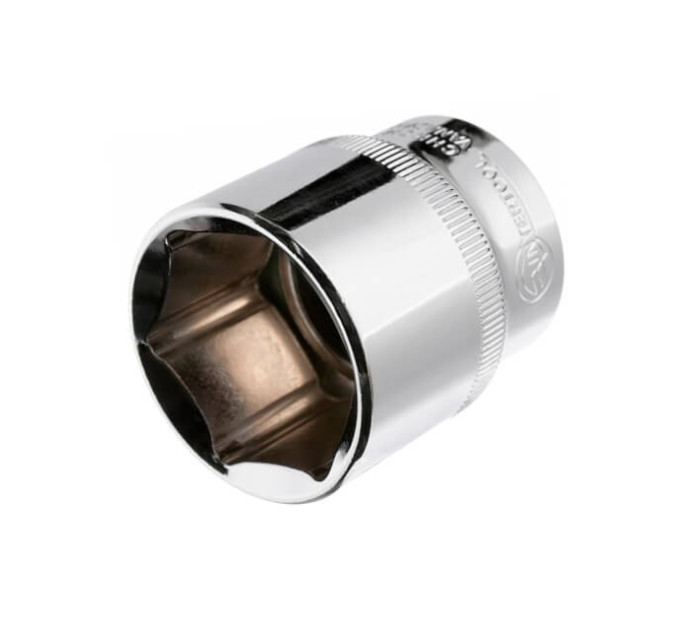 Головка шестигранная STORM 1/2", 30 мм, Cr-V INTERTOOL ET-0030