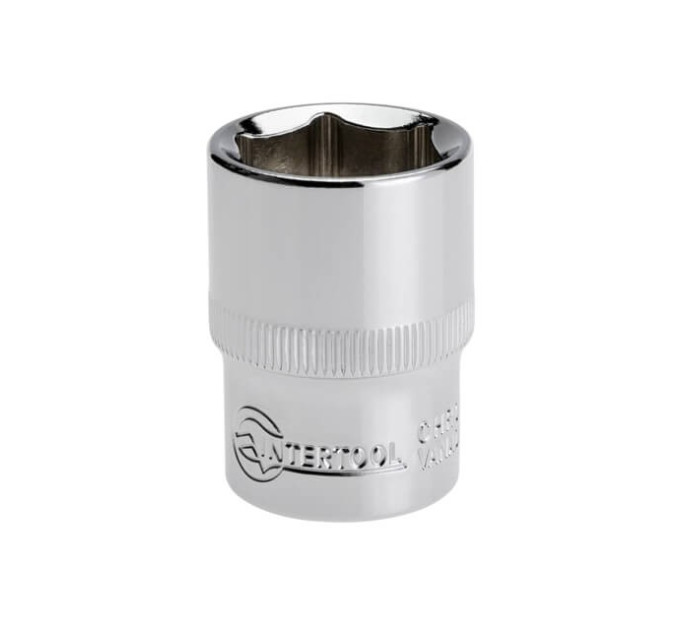Головка шестигранная STORM 1/2", 20 мм, Cr-V INTERTOOL ET-0020