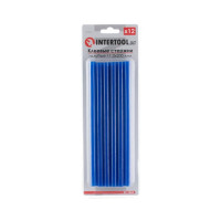 комплект стержней клеевых голубых 11,2*200 мм, 12 ед. INTERTOOL RT-1053