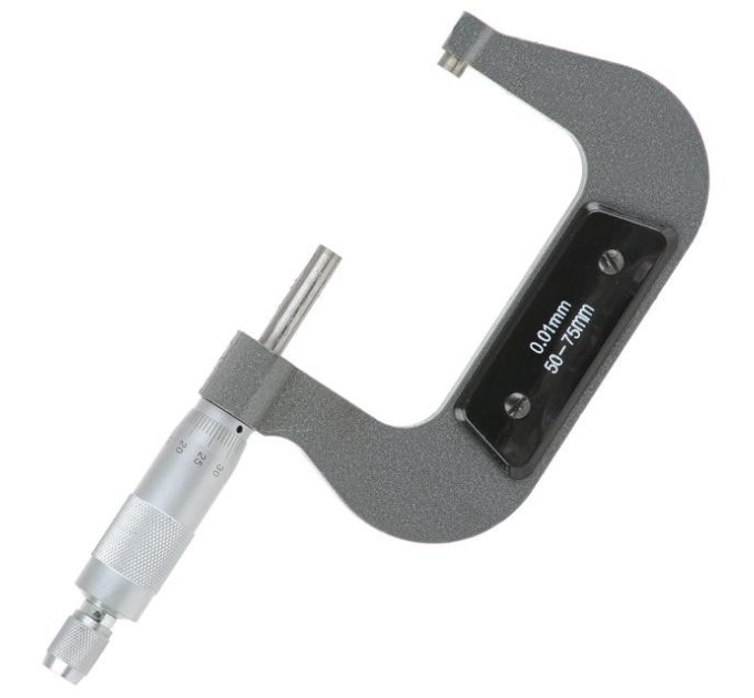 Микрометр 50-75 мм INTERTOOL MT-3043