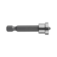 комплект отверточных насадок с ограничителем PH2*50 мм, 5 ед. INTERTOOL VT-0036