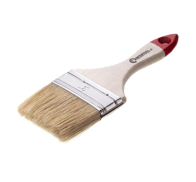 Пензель флейцевий 76*10.5*50 мм INTERTOOL KT-1276
