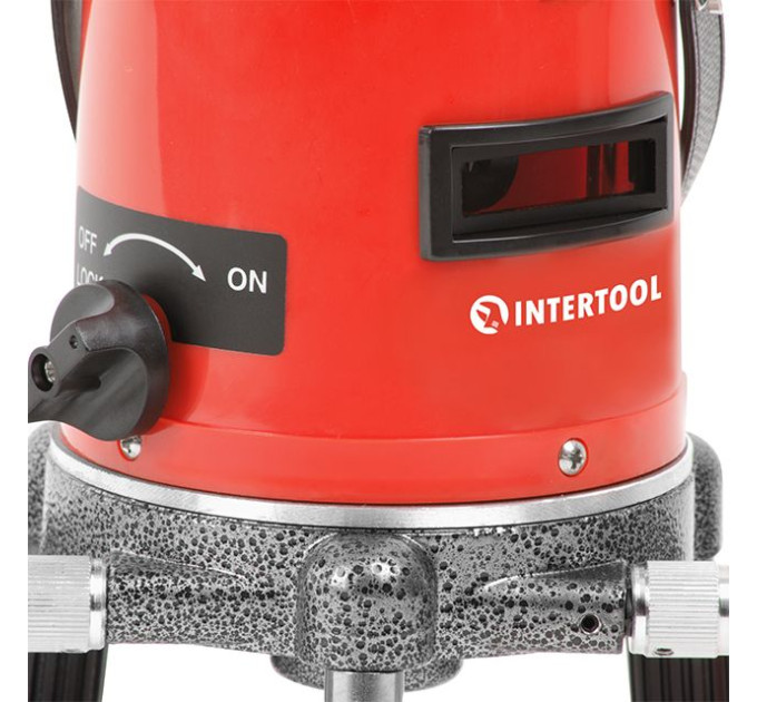 Уровень лазерный, 2 лазерные головки INTERTOOL MT-3009