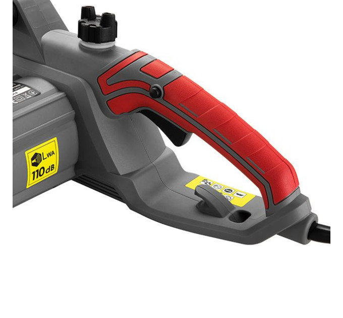 Пила цепная электрическая 2400 Вт, шина 40 см, боковой двигатель INTERTOOL DT-2201