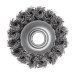 Щітка чашкова 65 мм, для КШМ, М14 (пучки крученого дроту) INTERTOOL BT-2065