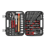 Набор инструментов 56 ед., STORM, 1/2", 1/4", Cr-V INTERTOOL ET-8056