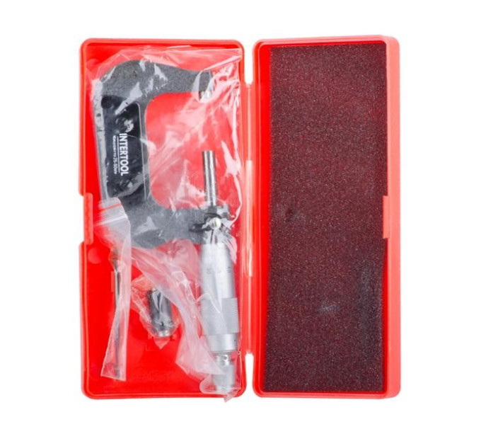 Микрометр 25-50 мм INTERTOOL MT-3042