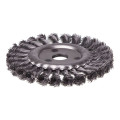 Щетка кольцевая 150*22.2 мм (пучки витой проволоки) INTERTOOL BT-7150
