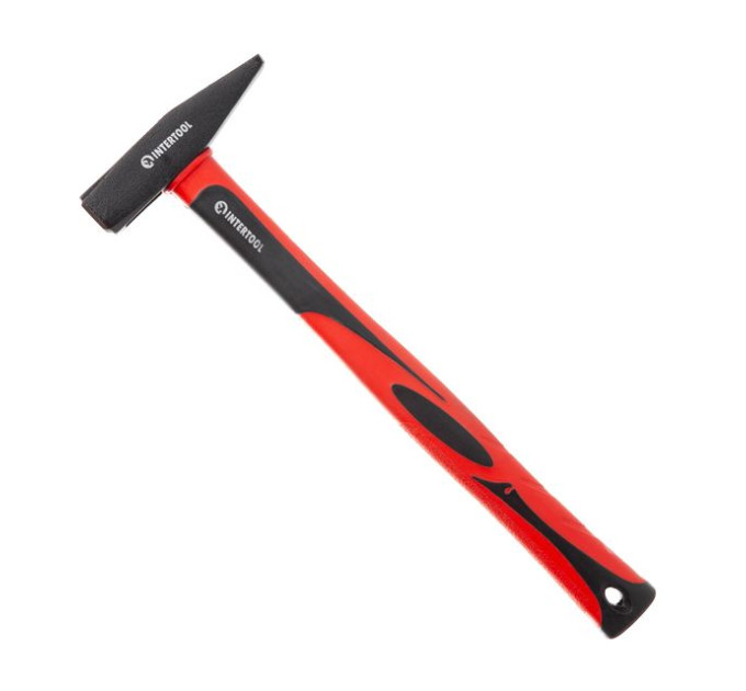 Молоток 200 г, ручка из фибергласса INTERTOOL HT-0202