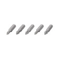 Комплект викруткових насадок PH1, PH2, PZ1, PZ2, S2, 5 од., STORM INTERTOOL VT-0210