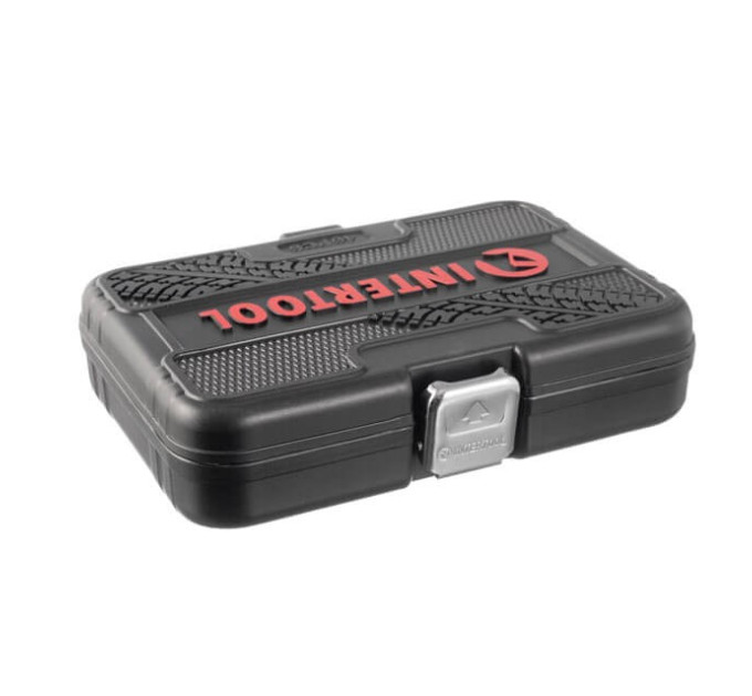 Набор инструментов 46 ед., STORM, 1/4", Cr-V INTERTOOL ET-8046