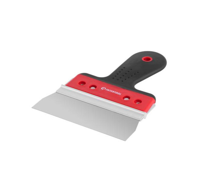 Шпатель из нержавеющей стали 150 мм, проф INTERTOOL KT-2675