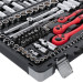 Профессиональный набор инструментов 1/4", 3/8", 1/2", 151 ед., Cr-V INTERTOOL ET-7151