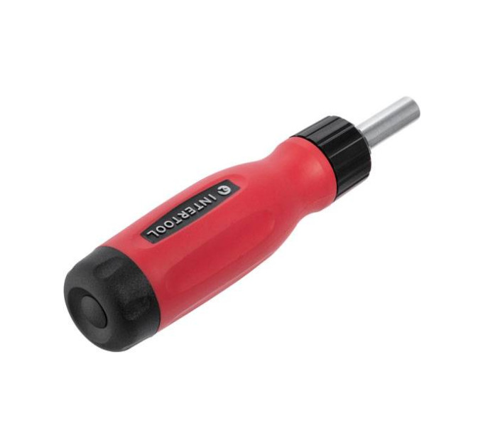 отвертка реверсивная с комплектом насадок 12 ед. INTERTOOL VT-1003