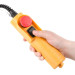 Лебедка электрическая 220/230 В, 500 Вт, 125/250 кг, тросик 3.0мм*12 м INTERTOOL GT1481