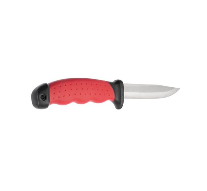 Ніж 100 мм, з чохлом, STORM INTERTOOL HT-0536