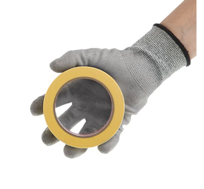 Стрічка малярська 38 мм, 40 м, жовта INTERTOOL DM-3840