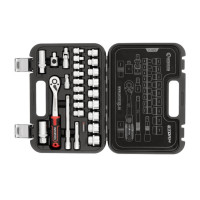 Набор инструментов 26 ед., STORM, 3/8", Cr-V INTERTOOL ET-8026