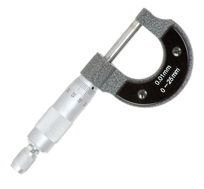 Микрометр 0-25 мм INTERTOOL MT-3041