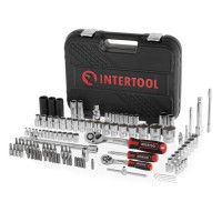 Набор инструментов 111 ед., STORM, 1/2", 1/4", Cr-V INTERTOOL ET-8111