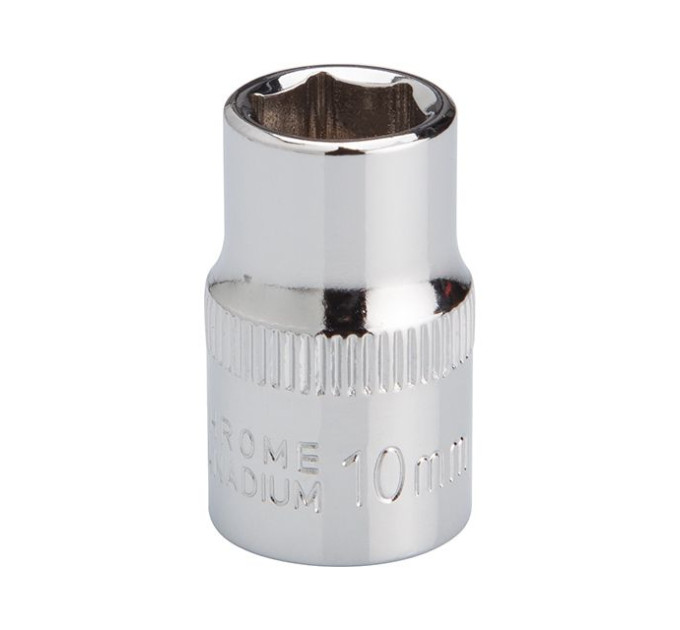 Головка шестигранная STORM 3/8", 10 мм, Cr-V INTERTOOL ET-0410