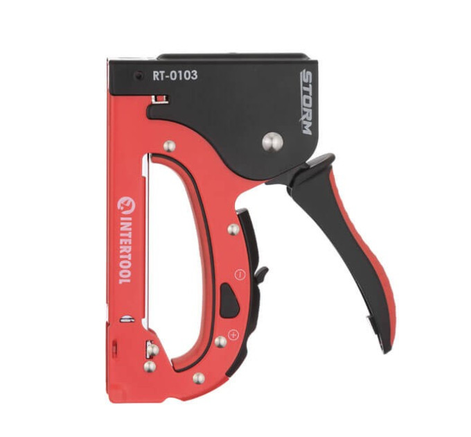 Степлер строительный для скоб, STORM INTERTOOL RT-0103