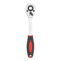 Рукоятка с храповым механизмом 1/2", 24 зуба, Cr-V INTERTOOL HT-2106