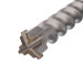 Бур SDS-Max, Quadro, 35×400 мм INTERTOOL SDM-3540