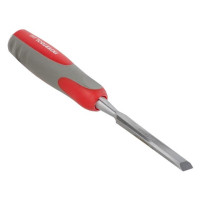 Стамеска 14 мм, Cr-V, двухкомпонентная рукоятка INTERTOOL HT-3514