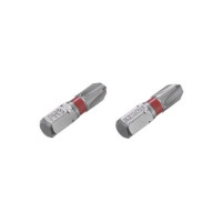 Комплект отверточных насадок PH3, S2, 2 ед., STORM INTERTOOL VT-0219