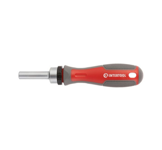 отвертка с храповым механизмом и комплектом насадок 31 ед. INTERTOOL VT-3374